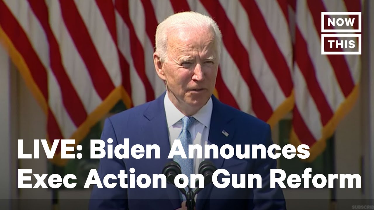 Joe Biden Announces Executive Actions on Gun Control | LIVE - YouTube