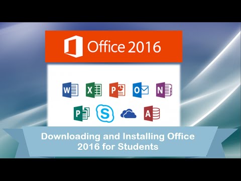 How to Install Office 2016 for Students and Teachers - FREE in Education