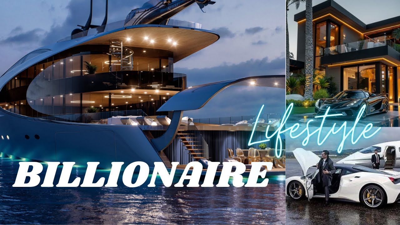 Billionaire Lifestyle Life of Billionaires Luxury Lifestyle Visualization MOTIVATION #billionaire