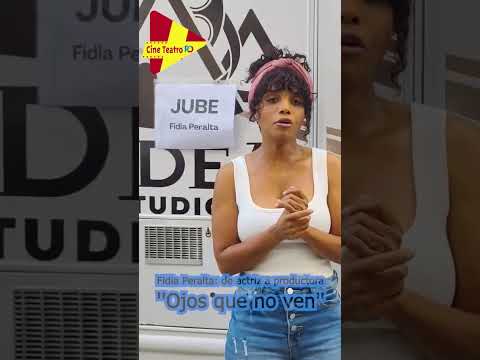 Fidia Peralta: Protagonista y productora en ''Ojos que no ven''