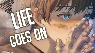 「Nightcore」→ life goes on (Lyrics) by ollie