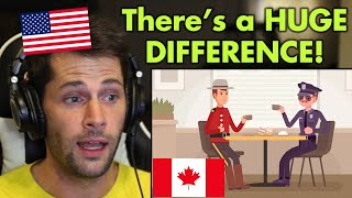 American Reacts to Canadian Police vs. American Police