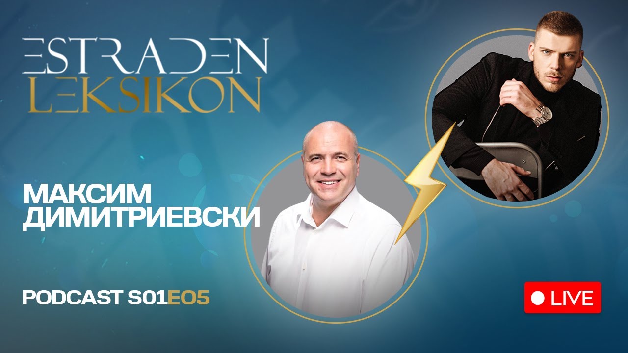 MAKSIM DIMITRIEVSKI: PESNATA MI POMOGNA DA POBEDAM NA LOKALNI IZBORI! | ESTRADEN LEKSIKON - S01E05