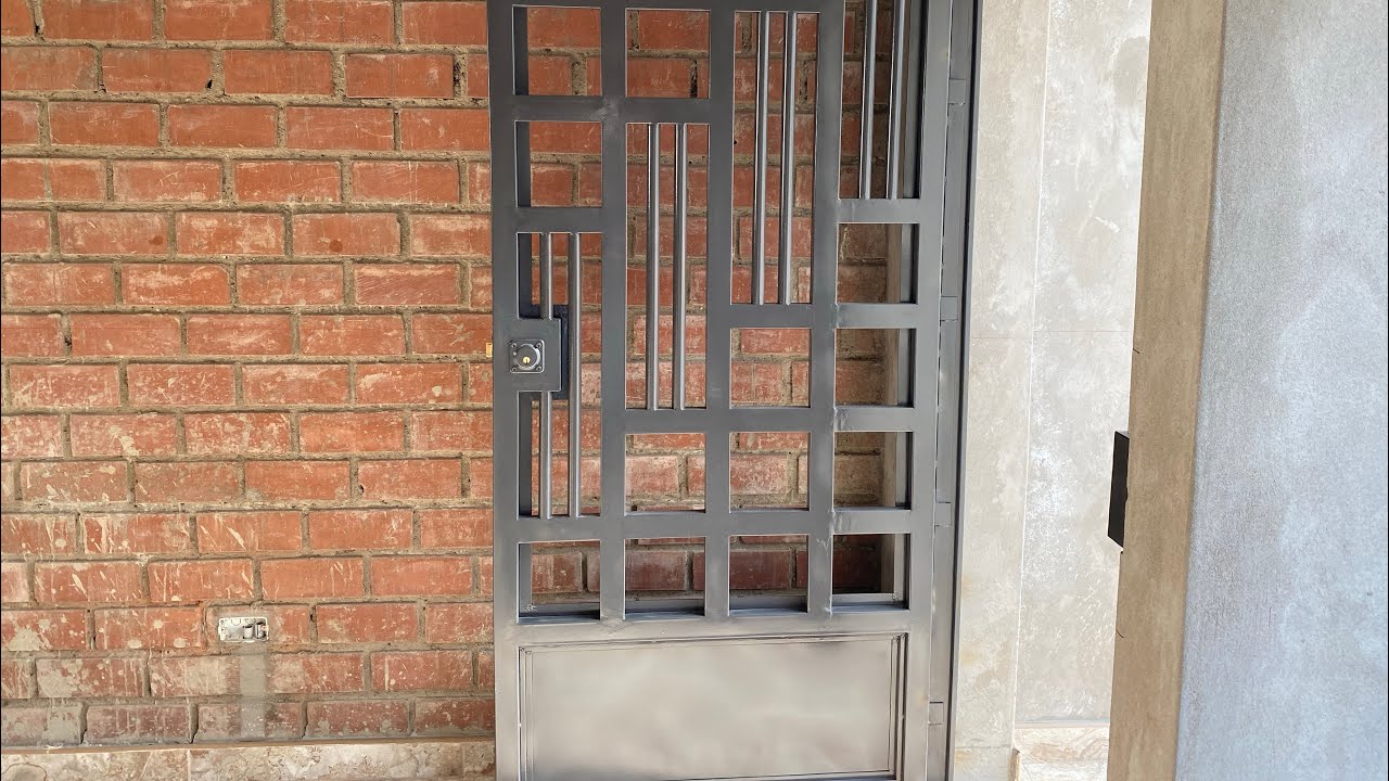 Como instalar una PUERTA MODERNA PRINCIPAL(Jimbo´s Taller) - YouTube