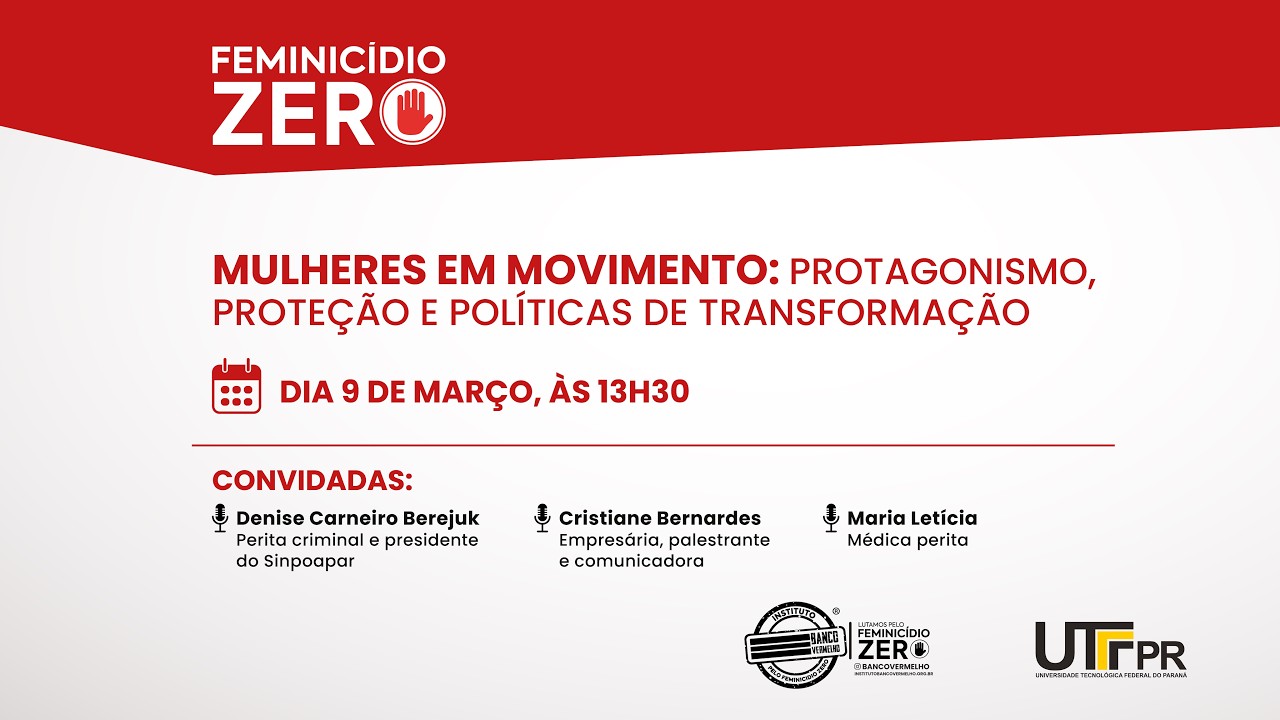 Evento | Mulheres em Movimento: protagonismo, proteção e políticas de transformação