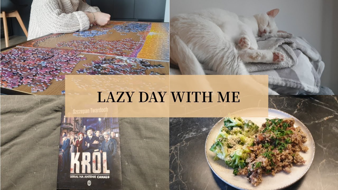 GOTOWANIE, PUZZLE I KSIĄZKI, czyli mój lazy day | Przepis na lunchbox | Książki | Placki proteinowe