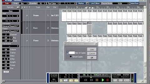 Steinberg Cubase VST-32/5.1 Complete Tutorial #13: Key Commands Pt 2