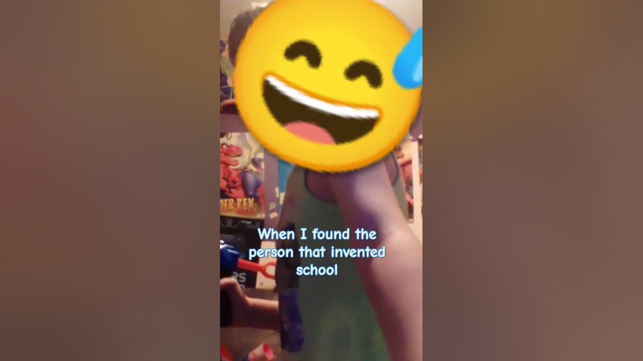 When i found the person who invented school youtube
