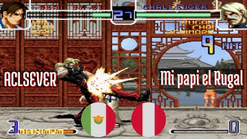 FT10 @kf2k2pls: ACLSEVER (MX) vs Mi papi el Rugal (PE) [KOF 2002 Plus kf2k2 Fightcade] Jan 13