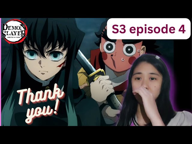 Because I Am Muichiro Tokito! 👍Demon Slayer Season 3 Episode 4 Reaction 