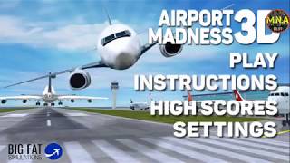 Main Game Airport madness 3d android,pesawatnya hampir tabrakan screenshot 5