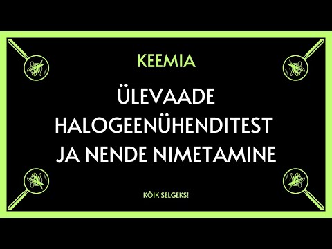 Video: Mis on keemias ühekordne asendamine?