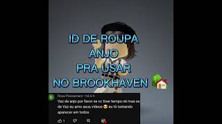 ID DE ROUPA ANJO PRA USAR NO BROOKHAVEN 🏡 #roblox screenshot 1