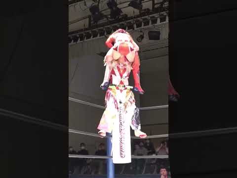 【女子プロレス】彩羽匠が岩谷麻優に雪崩式パワーボム！【スターダム】#shorts