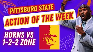 Horns vs 1-2-2 Zone