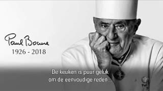 Paul Bocuse Overleden