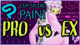 Should You Buy Clip Studio Paint Pro or EX? ✦ What are the Differences?