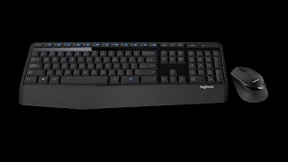 Unboxing Logitech K345 wireless keyboard and mouse