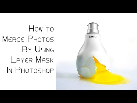 Photoshop tutorial - understanding layer mask - merging two pictures into one | Photoshop tutorial