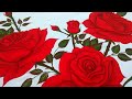 Rose painting step by step gulab ka painting design 