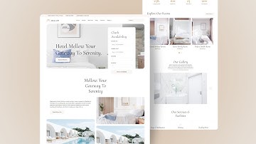 Responsive Hotel Website Design || HTML, CSS & JS