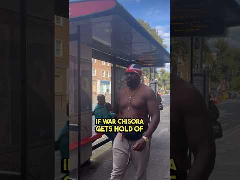 Derek Chisora On The Streets Of London Looking For Prison Escapee Daniel Khalife