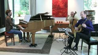 Song for Peace around the World - Live Performance - Guitar, Cello & Piano - Composed by Luk Callens Resimi
