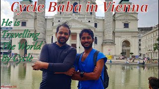Meeting Cycle Baba in Vienna . How to Rent Cycle in Europe ?