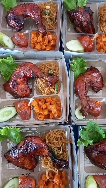 Nasi Box Harga Rp 23.000 Perkotak Pesanan Pelanggan