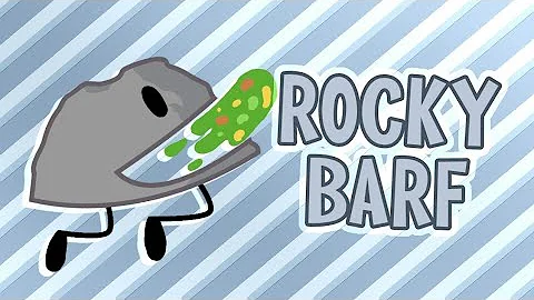 Everytime Rocky Barfed in the whole BFDI series