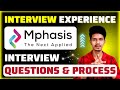 Mphasis latest interview experience | Mphasis Interview Questions | Tamil
