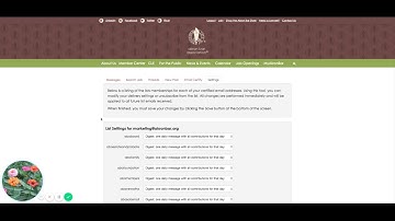 Listserv Training video