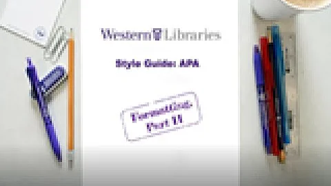 APA Style Guide Formatting II: Reference list, Appendices, and Table & Figures