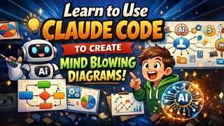 Learn to Use Claude Code to Create Mind Blowing Diagrams | Be the AI Diagram Master | Tech Edge AI