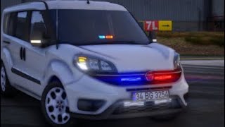Gta 5 Lspdfr Fiat Doblo Sivil Polis Aracı + Siren Sesi Kurulumu