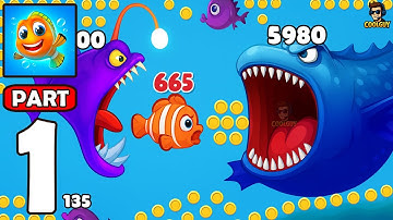 Fishdom Gameplay Walkthrough Part 1 - Fish Fight (Android,iOS)