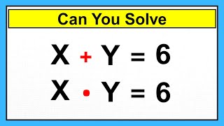 Nice Algebra Math Simplification | Find the Value of X and Y