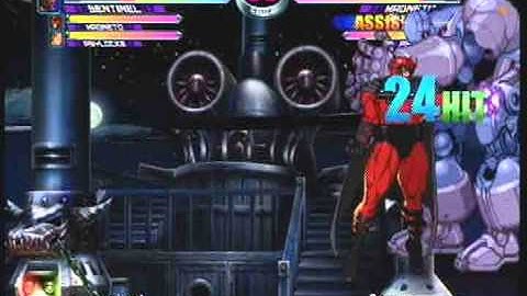 MvC2: Magneto 100% Sequence vs Sent