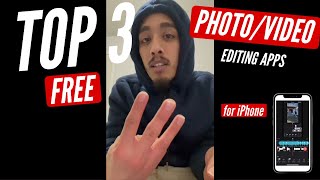 Top 3 FREE Photo/Video Editing Apps screenshot 1