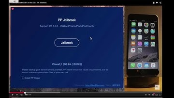 jailbreak ios 8.4 on Mac OS X 10.10.4