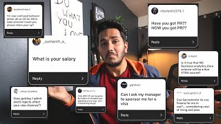 What's Your Salary? Do you have a PR? Is H1-B VISA Difficult? - You asked Good Questions! screenshot 4