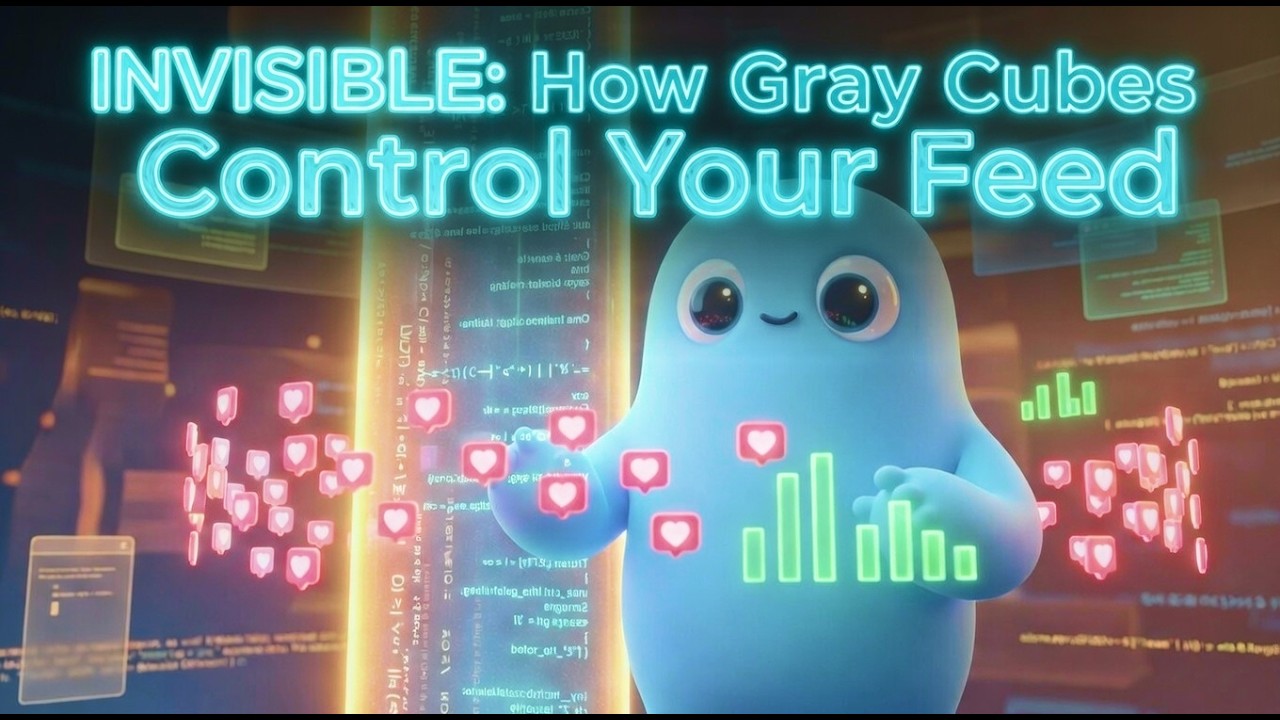 THE INVISIBLES: How Gray Cubes Control Your Feed - YouTube