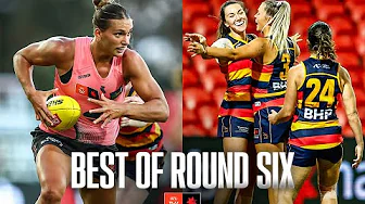 The BEST MOMENTS from Round 6 of AFLW