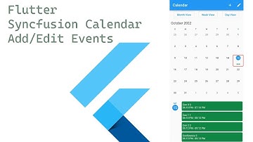 Flutter Syncfusion Calendar Add/Edit Events/Meetings - Hindi | Urdu. PART 2