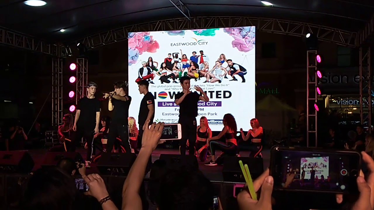 Now United What Are We Waiting For (Live at Eastwood Mall Open Park) 02/24/2019 YouTube