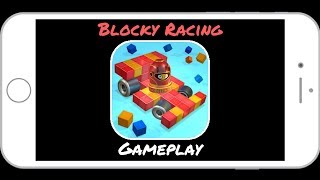 Blocky Racing | Iphone (IOS) App Game | Gameplay | Free Game | Racing | Trailer | Tutorial screenshot 2