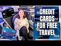 The BEST TRAVEL CREDIT CARD PERKS // Free Hotels, Free Flights, Free Breakfast image