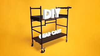 This Foldable DIY Gear Cart is less than $200 and it's amazing!