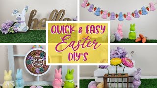 QUICK & EASY EASTER DIYS | MUST TRY EASTER 2024 DIYS | BUDGET FRIENDLY EASTER DECOR