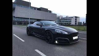 Aston Martin DB9 Volante 6.0 V12 Mansory Brutale Exhaust sound!!! (www.neotuning.com)